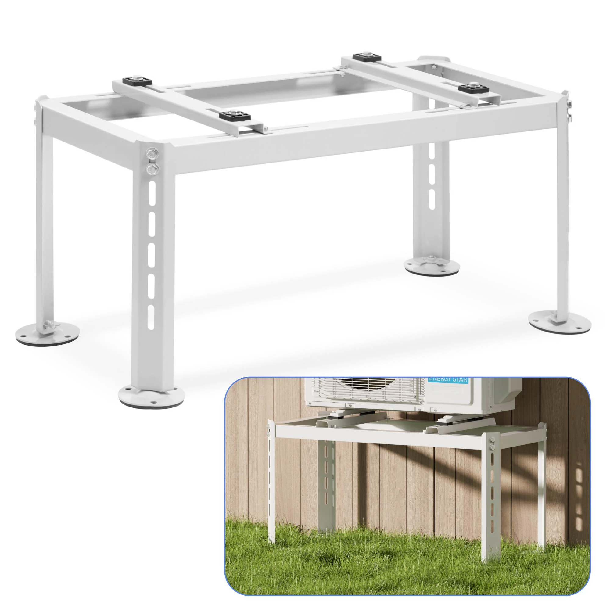 DELLA Ground Stand Bracket for 9000-18000 BTU Mini Split - Image 8