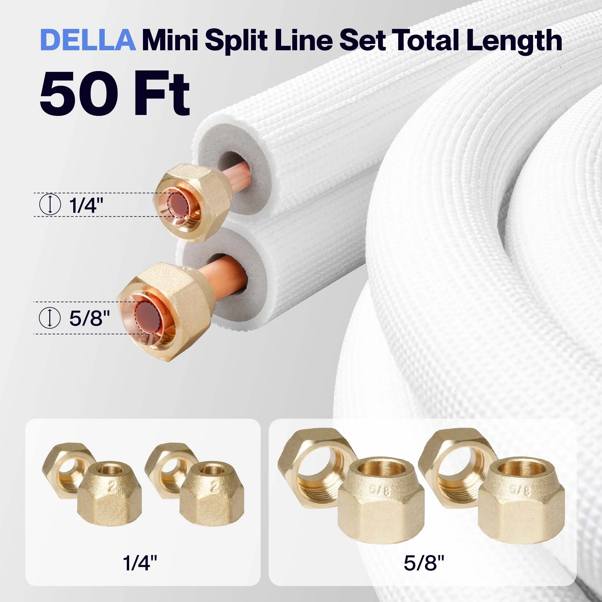DELLA Mini Split Line Set - Image 100