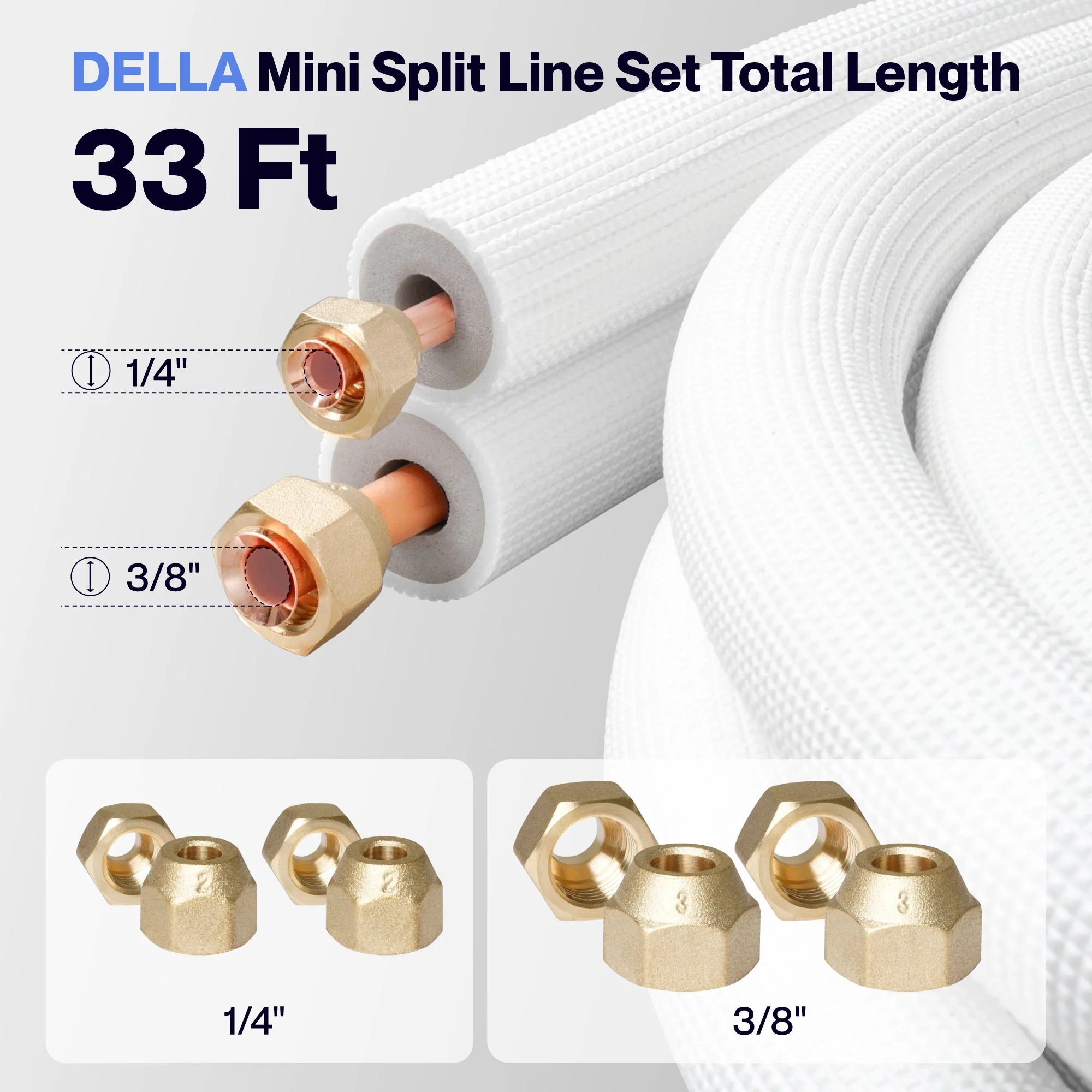 DELLA Mini Split Line Set - Image 72