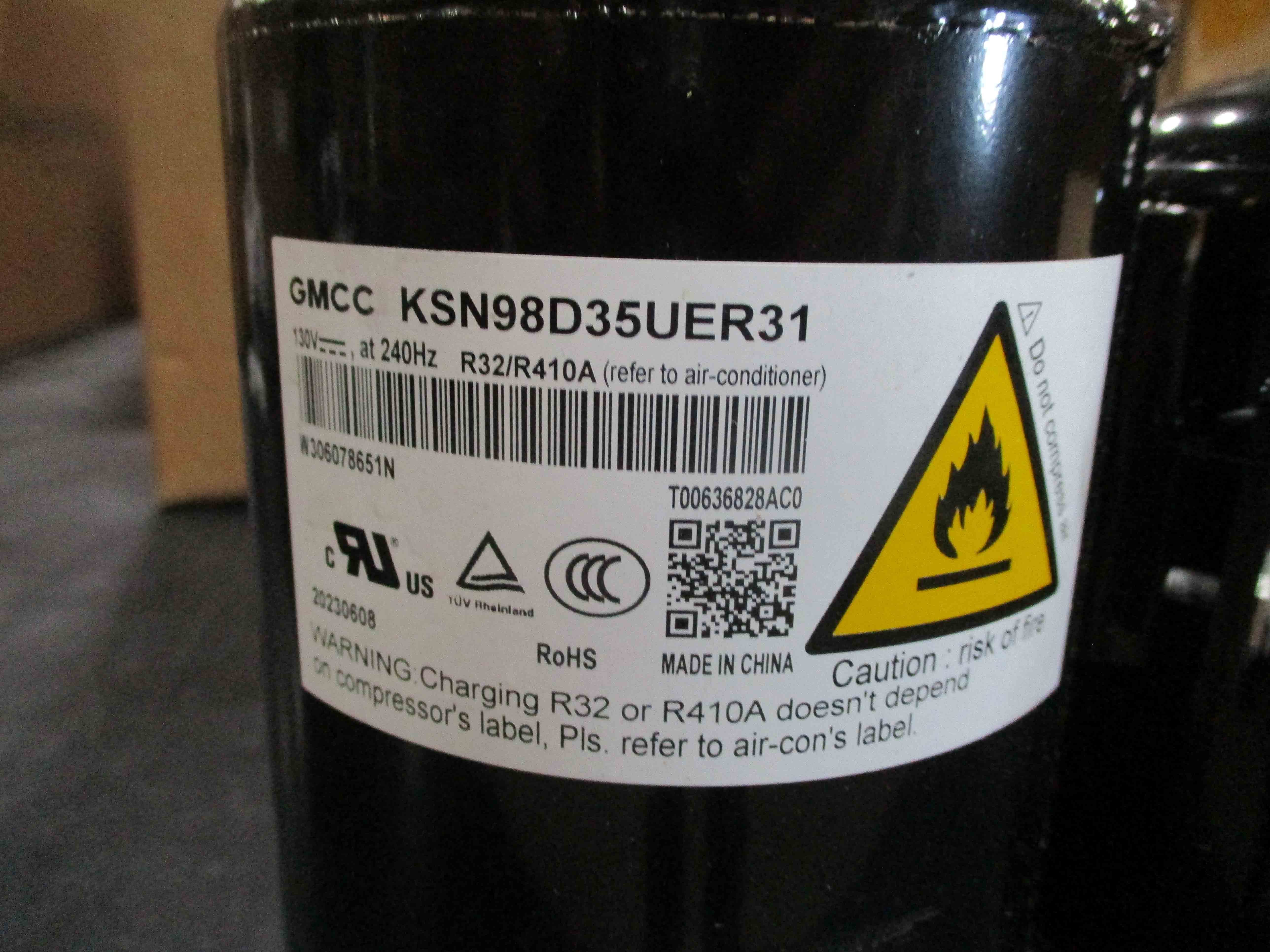 DELLA Replacement Compressor for MS-12K1VR-20S Outdoor Unit - Image 4