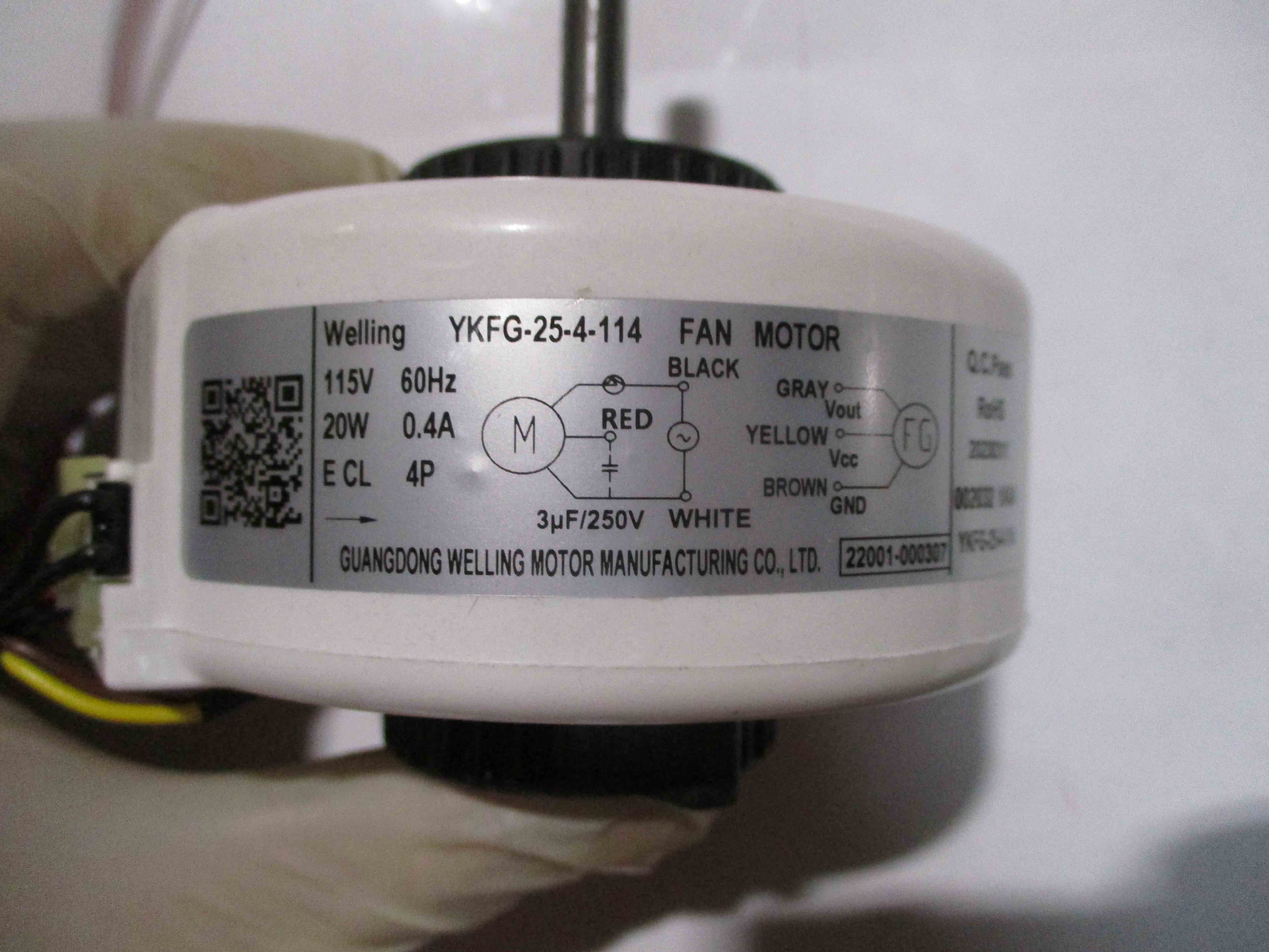 DELLA Replacement Fan Motor - Image 5