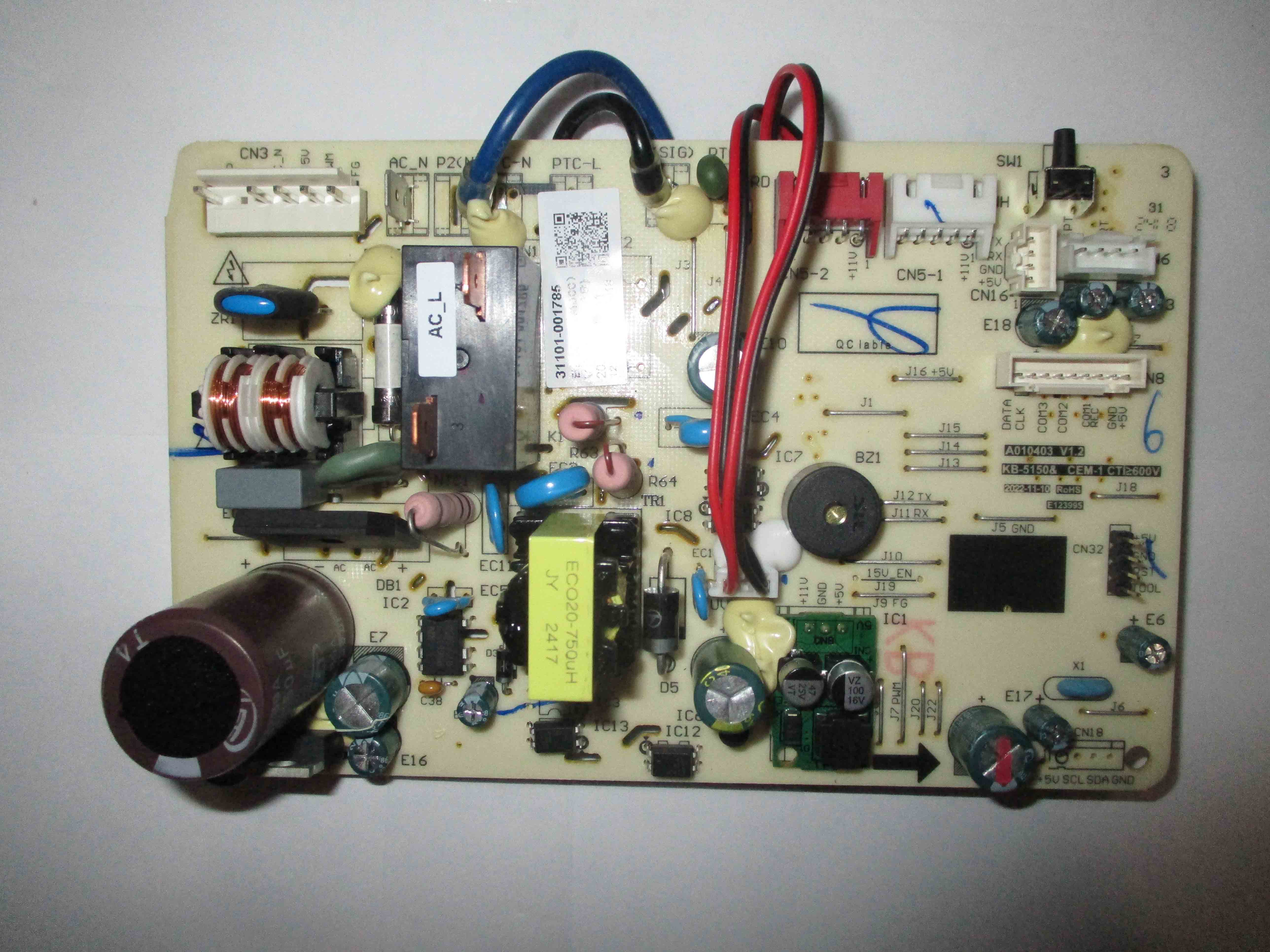 DELLA Replacement PCB for TP-12K1V-23S - Image 2